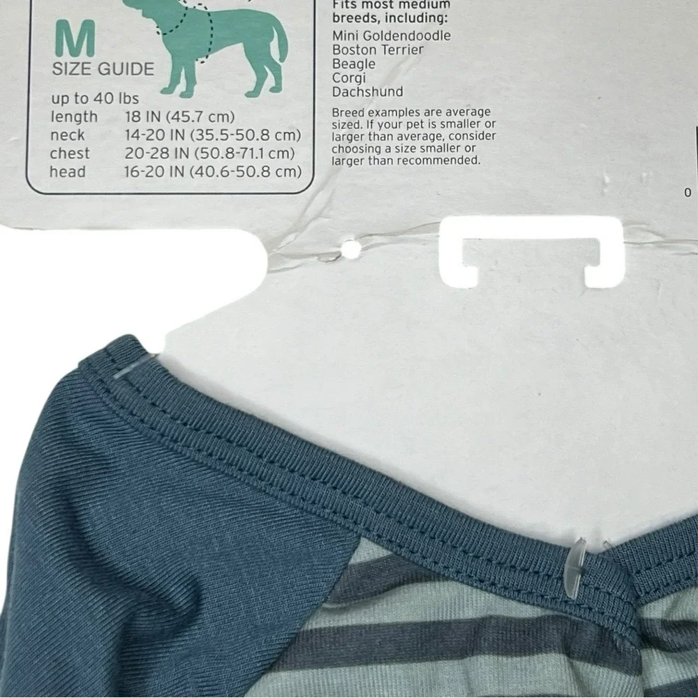 NEW - Boots & Barkley medium dog tank top - blue - 